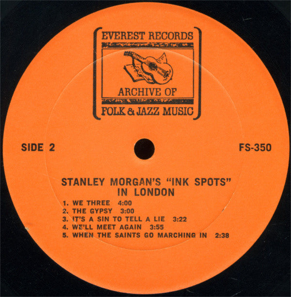 The Ink Spots : Stanley Morgan's Ink Spots In London (LP, Album)