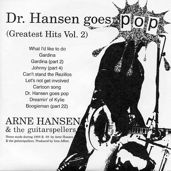 Arne Hansen & The Guitarspellers : Dr. Hansen Goes Pop (Greatest Hits Vol. 2) (7", EP)