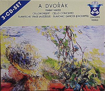 Antonín Dvořák : Stabat Mater / Cello Concerto / Slavonic Dances (Excerpts) (3xCD, Comp + Box)