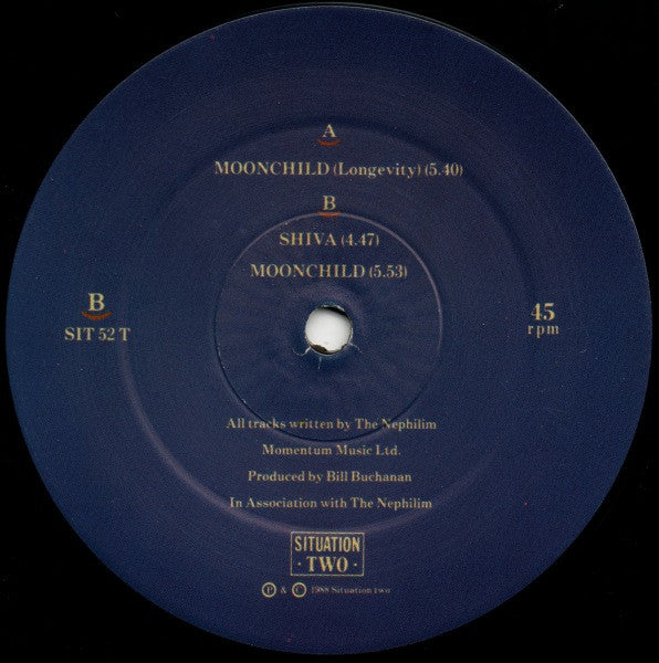 Fields Of The Nephilim : Moonchild (Longevity) (12", Single)