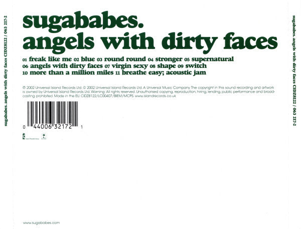 Sugababes : Angels With Dirty Faces (CD, Album, RE)