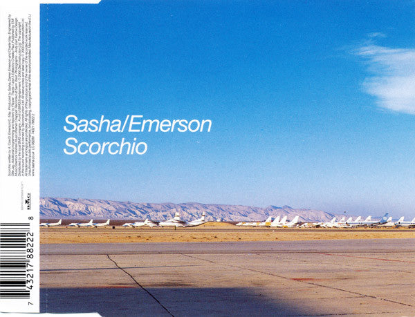Sasha / Darren Emerson : Scorchio (CD, Single)