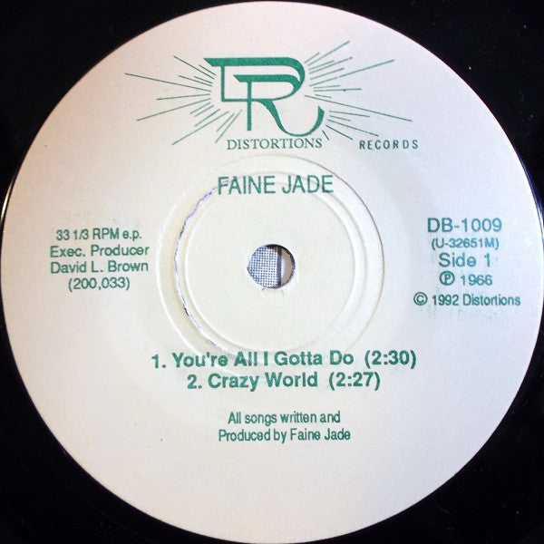 Faine Jade : Faine Jade (7", EP)