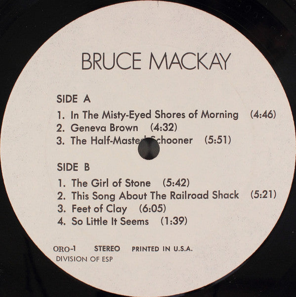 Bruce MacKay : Bruce Mackay (LP, Album)