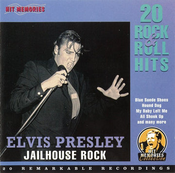 Elvis Presley : Jailhouse Rock  (20 Rock & Roll Hits) (CD, Comp)