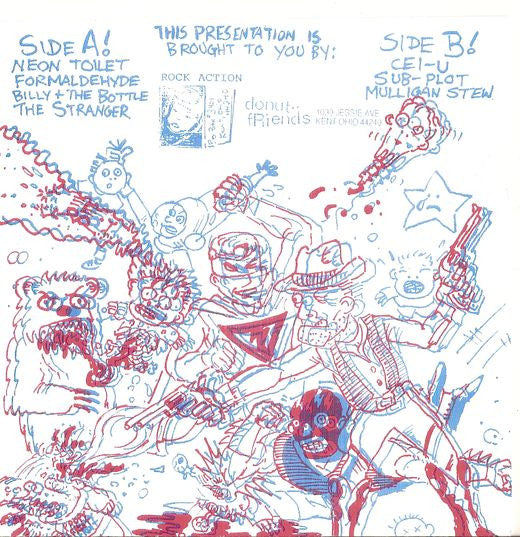 Kill The Hippies : Will Not Overstimulate (7", EP, Col)