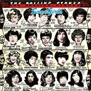 The Rolling Stones : Some Girls (LP, Album, Blu)