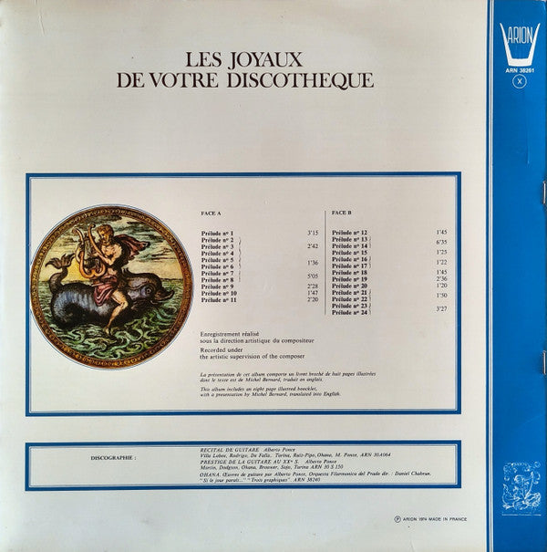 Maurice Ohana – Jean-Claude Pennetier : 24 Préludes Pour Piano Par Jean-Claude Pennetier (LP)