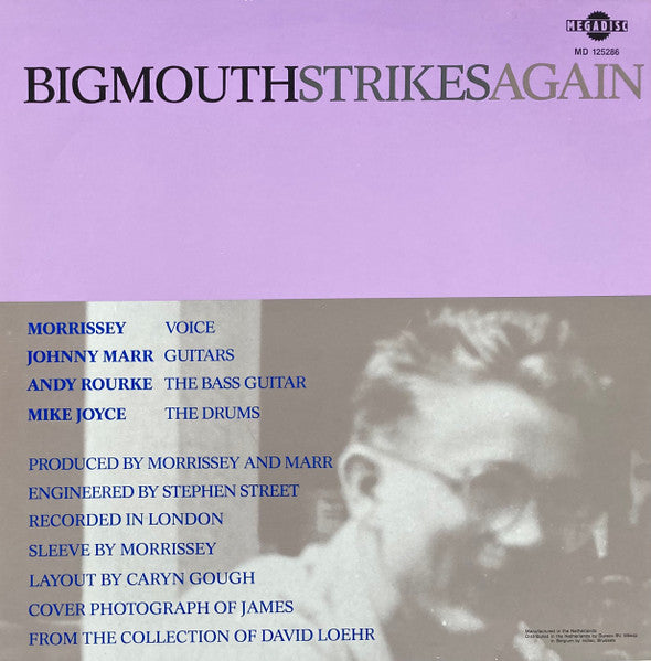 The Smiths : Bigmouth Strikes Again (12", Single, Sil)
