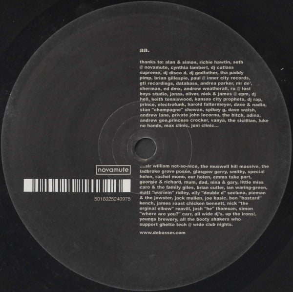 Debasser : Fat Girls (12", Single)