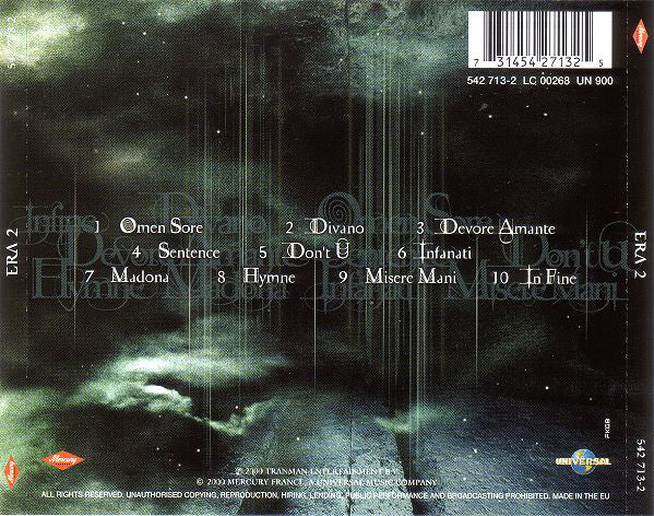 Era : Era 2 (CD, Album)