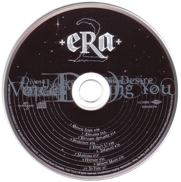Era : Era 2 (CD, Album)