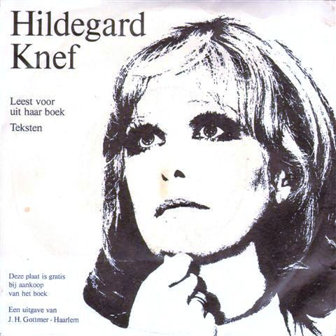 Hildegard Knef : Leest Voor Uit Haar Boek Teksten (7", Single)