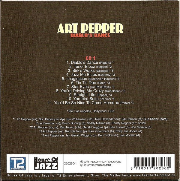 Art Pepper : Kind Of Pepper (10xCD, Album + Box, Comp)