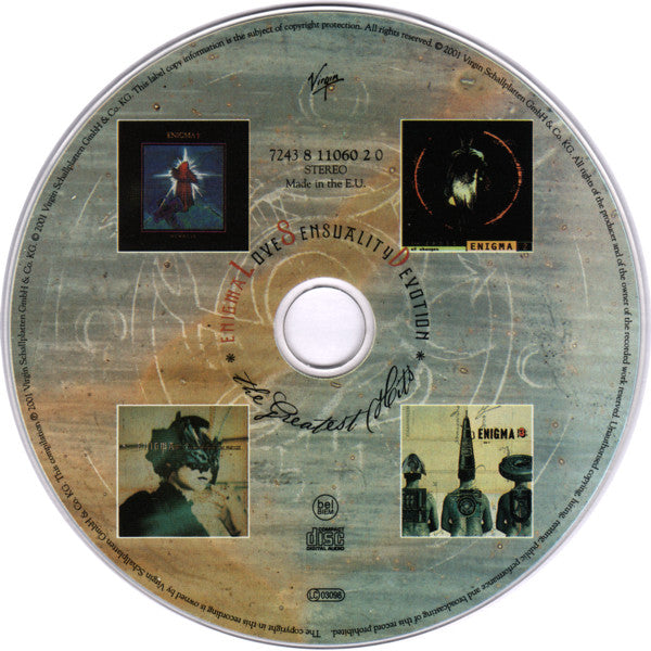 Enigma : Love Sensuality Devotion (The Greatest Hits) (CD, Comp, Mixed, Dig)