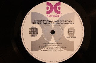 Charlie Parker / Clifford Brown / Phil Woods : International Jam Sessions (LP, Comp)