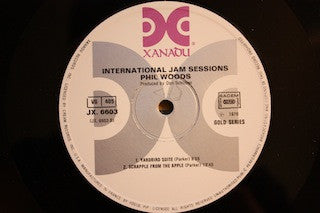 Charlie Parker / Clifford Brown / Phil Woods : International Jam Sessions (LP, Comp)