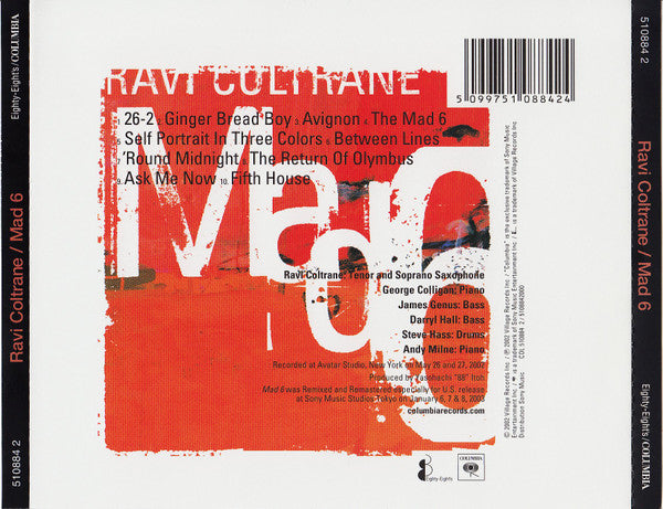 Ravi Coltrane : Mad 6 (CD, Album)