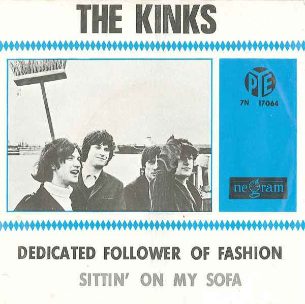 The Kinks : Dedicated Follower Of Fashion (7", Single, Pap)