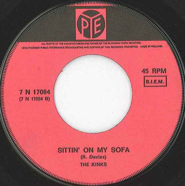 The Kinks : Dedicated Follower Of Fashion (7", Single, Pap)