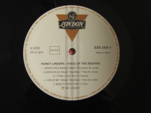 Voice Of The Beehive : Honey Lingers (LP, Album)