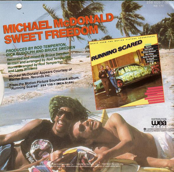Michael McDonald : Sweet Freedom (7", Single)