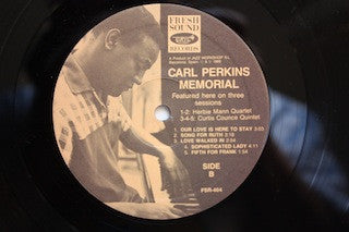 Carl Perkins (4) : Carl Perkins Memorial (LP, Comp)