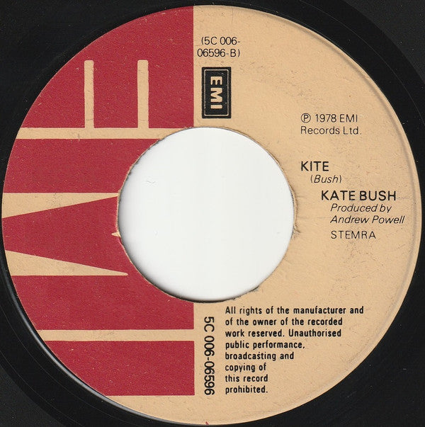 Kate Bush : Wuthering Heights (7", Single, Glo)