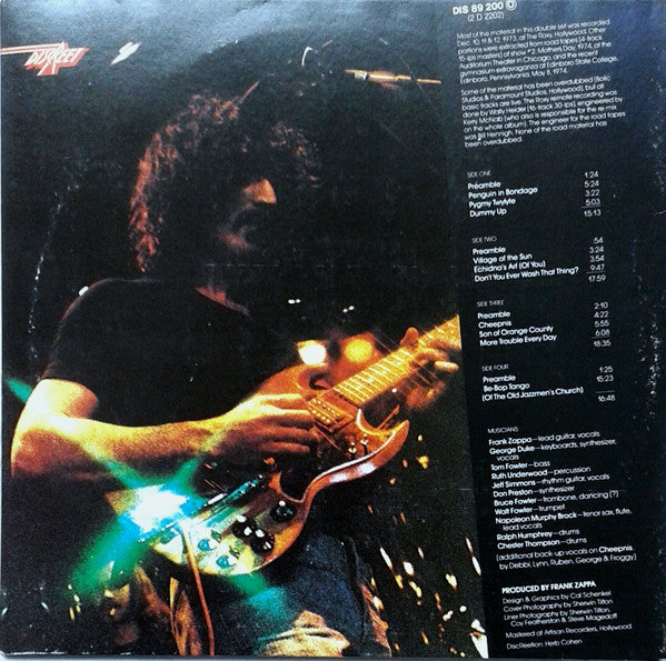 Zappa* / Mothers* : Roxy & Elsewhere (2xLP, Album, Gat)