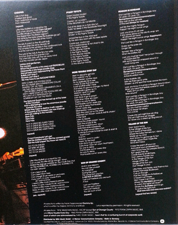 Zappa* / Mothers* : Roxy & Elsewhere (2xLP, Album, Gat)
