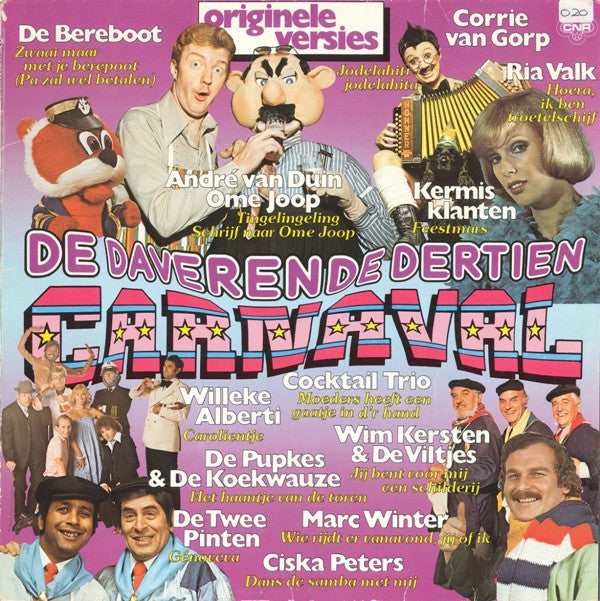 Various : De Daverende Dertien Carnaval (LP, Comp)