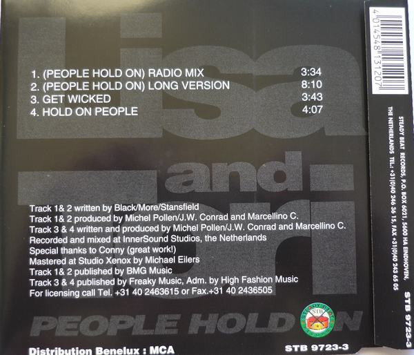 Lisa & Tori : People Hold On (CD, Maxi)