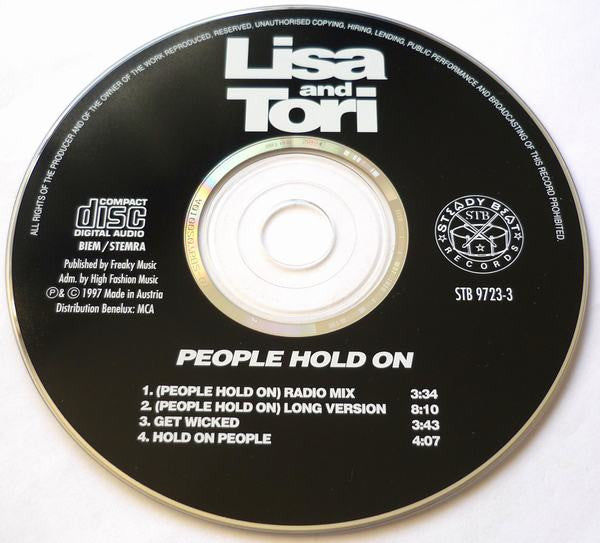 Lisa & Tori : People Hold On (CD, Maxi)