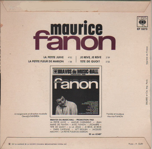 Maurice Fanon : La Petite Juive (7", EP)