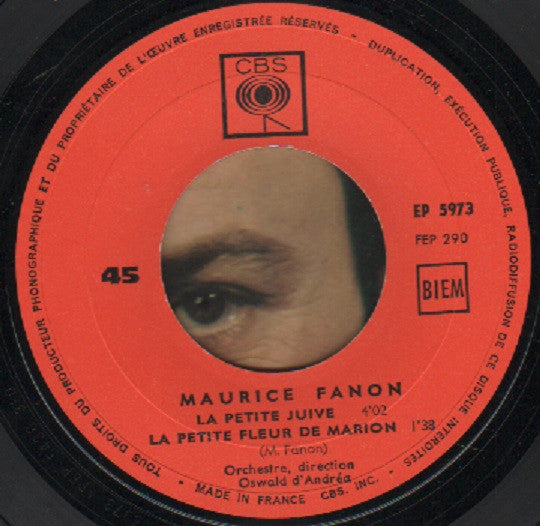 Maurice Fanon : La Petite Juive (7", EP)