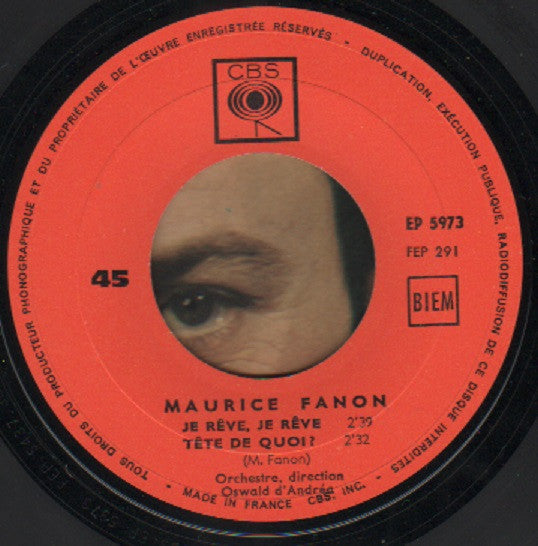 Maurice Fanon : La Petite Juive (7", EP)