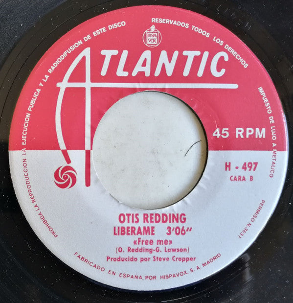 Otis Redding : (Tu Amor Me Ha Elevado) Cada Vez Mas Alto / Liberame (7", Single)
