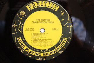 George Wallington : The George Wallington Trios (LP, Comp, Ltd, RM)