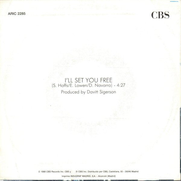 Bangles : I'll Set You Free (7", S/Sided, Promo)