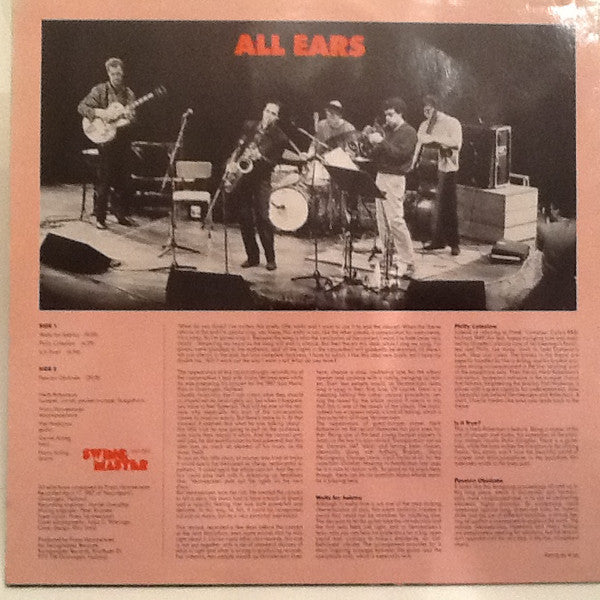 Frans Vermeerssen's All Ears : All Ears (LP)