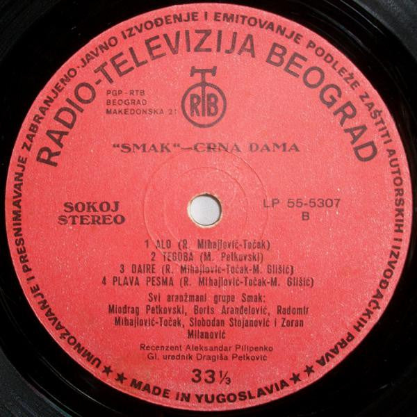 Smak (3) : Crna Dama (LP, Album)