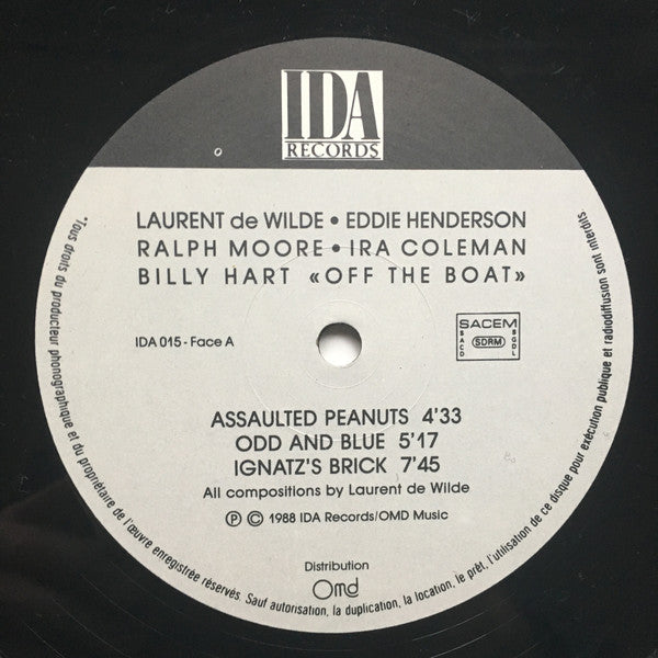Laurent De Wilde : Off The Boat (LP)