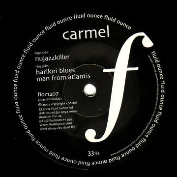 Carmel : Nujazzkiller (12")