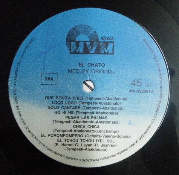 El Chato : Amblance Explosive Avec Le Medley Original (12", Maxi, P/Mixed)