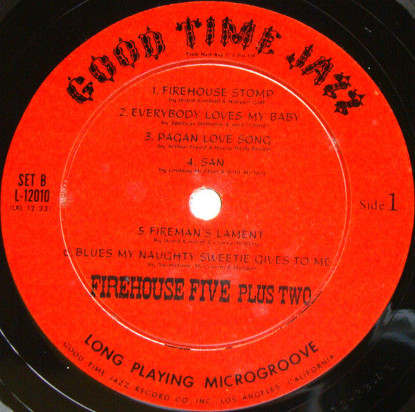 Firehouse Five Plus Two : The Firehouse Five Story, Vol. 1 (LP, Comp, Mono, RM)