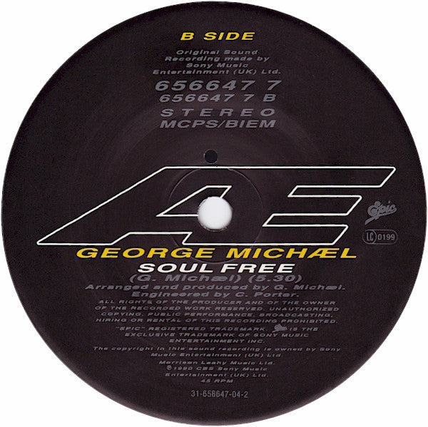 George Michael : Heal The Pain (7", Single)