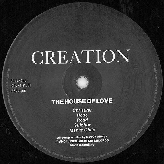 The House Of Love : The House Of Love (LP, Album + 7", Single, Ltd)