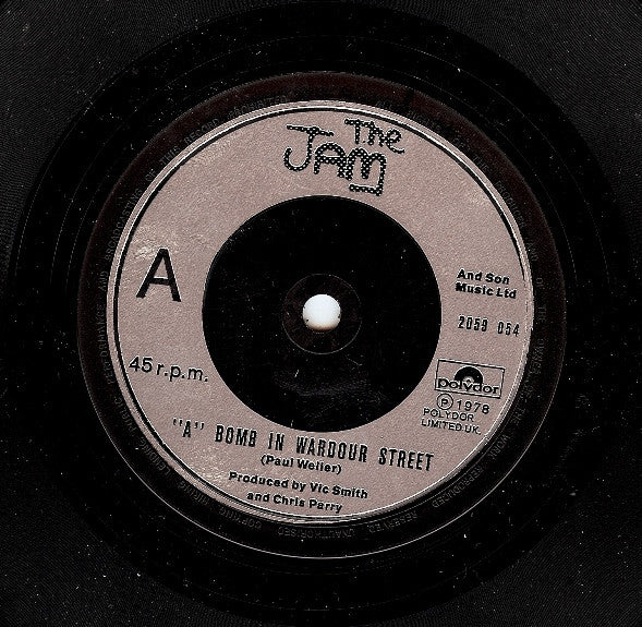The Jam : David Watts / "A" Bomb In Wardour Street (7", Single, RE)