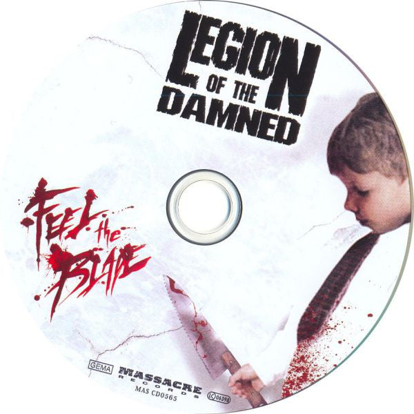 Legion Of The Damned : Feel The Blade (CD, Album + DVD-V, PAL + Ltd, Dig)