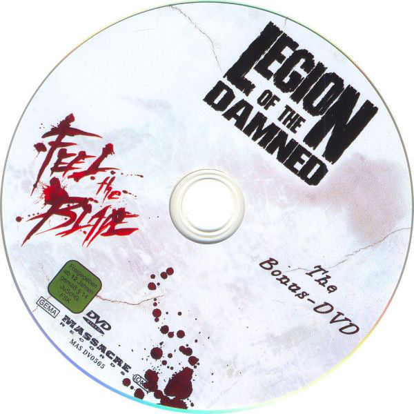 Legion Of The Damned : Feel The Blade (CD, Album + DVD-V, PAL + Ltd, Dig)